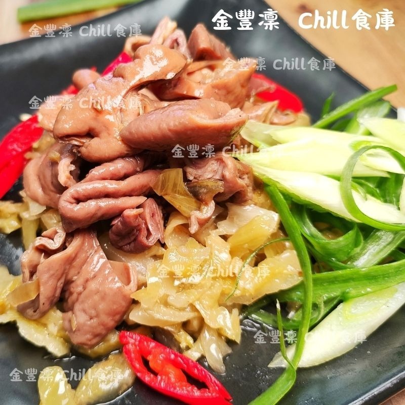 新品上市  川辣酸菜炒大腸 手炒香辣  Q彈入味  冷凍即食美食推薦-細節圖4