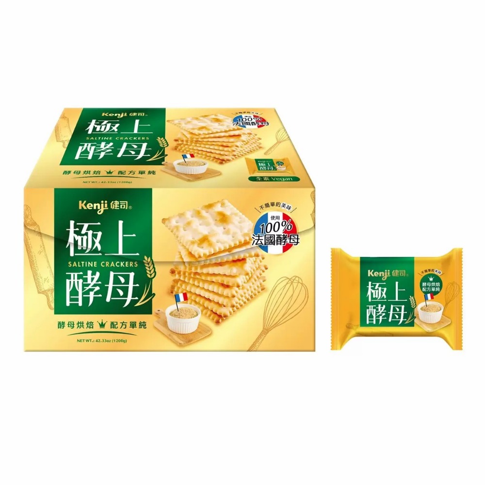 好市多代購 宅配免運 健司 奶油胚芽餅乾 極上酵母餅乾-規格圖4