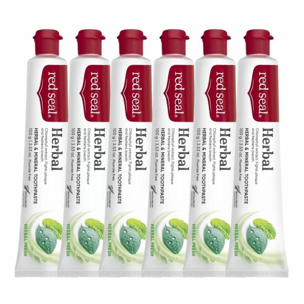 好市多代購 宅配免運 Red Seal 紅印蜂膠牙膏 清新草本牙膏 無氟兒童牙膏-細節圖5