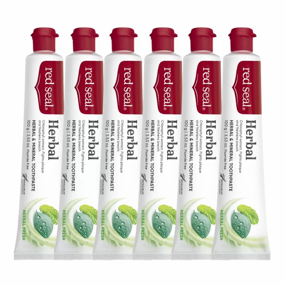 好市多代購 宅配免運 Red Seal 紅印蜂膠牙膏 清新草本牙膏 無氟兒童牙膏-規格圖6