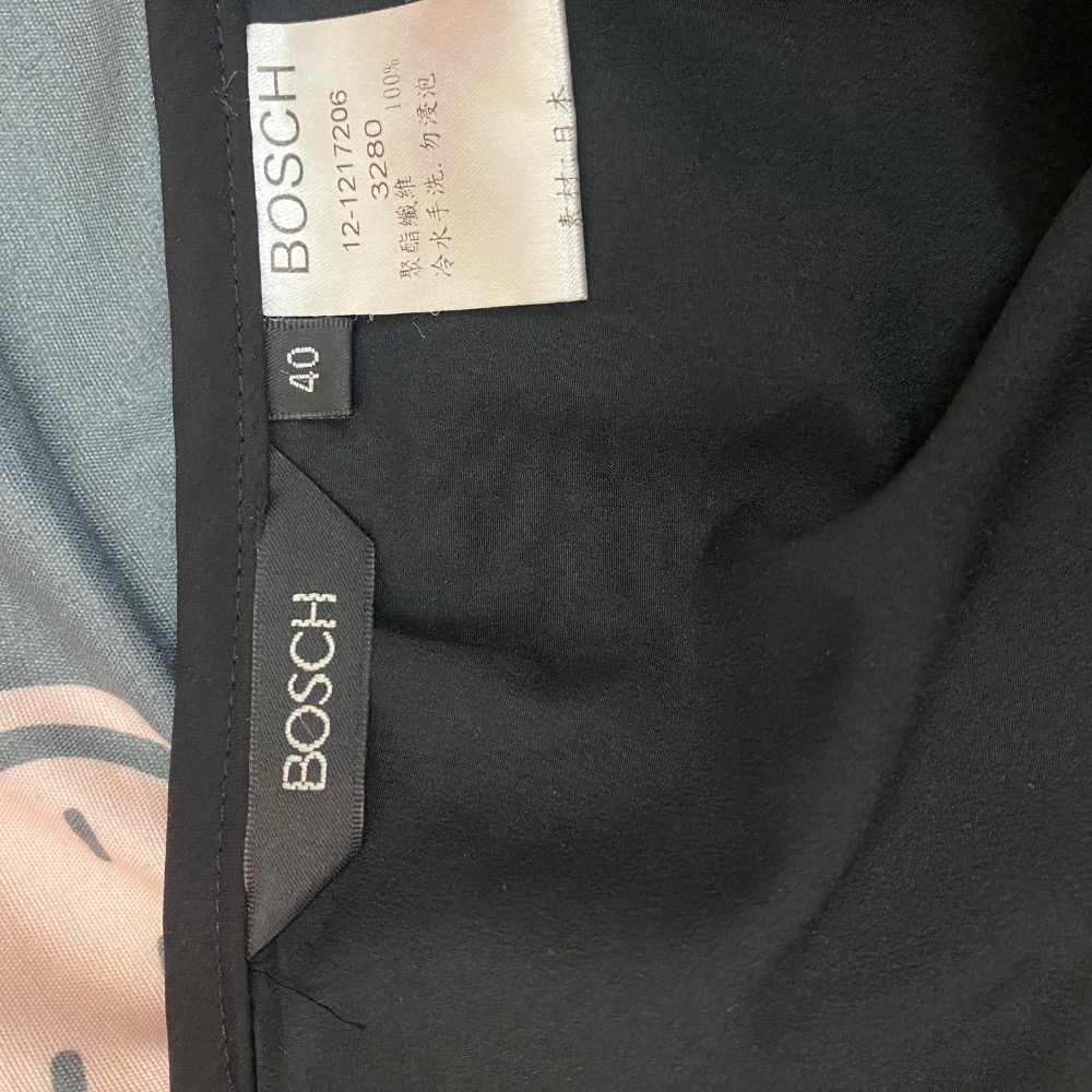 黑色波浪短裙-細節圖2