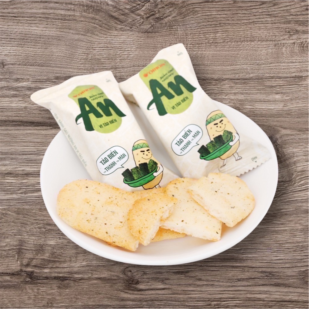 現貨 韓國品牌 越南進口  米餅 ORION 好麗友 AN米餅 起司馬 原味 海苔  餅乾 雪餅 起司 零食-規格圖8