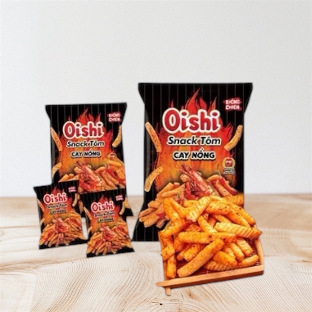 現貨  越南 進口 Oishi 上好佳 蝦味餅乾 蝦味先 蝦子餅乾 辣味餅乾 蜂蜜 辣味蝦餅-細節圖3