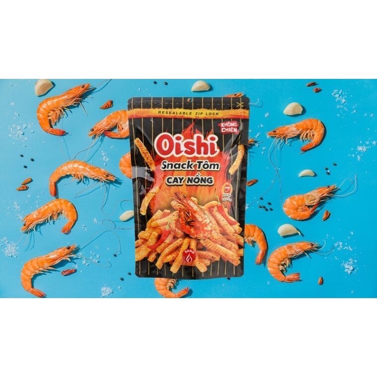 現貨  越南 進口 Oishi 上好佳 蝦味餅乾 蝦味先 蝦子餅乾 辣味餅乾 蜂蜜 辣味蝦餅-規格圖4