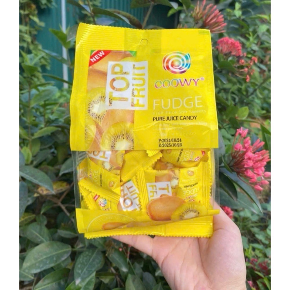 現貨 越南進口最熱銷 Fruit KING coowy fudge軟糖  葡萄軟糖 芒果軟糖 綜合軟糖 黃金奇異果軟糖-細節圖7