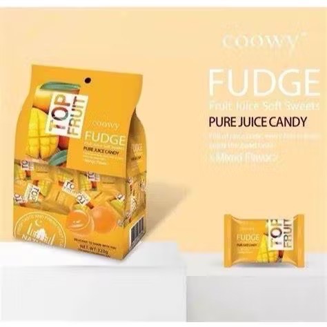 現貨 越南進口最熱銷 Fruit KING coowy fudge軟糖  葡萄軟糖 芒果軟糖 綜合軟糖 黃金奇異果軟糖-規格圖7