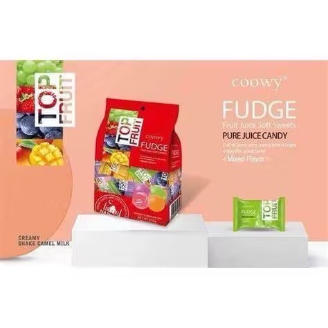 現貨 越南進口最熱銷 Fruit KING coowy fudge軟糖  葡萄軟糖 芒果軟糖 綜合軟糖 黃金奇異果軟糖-規格圖7