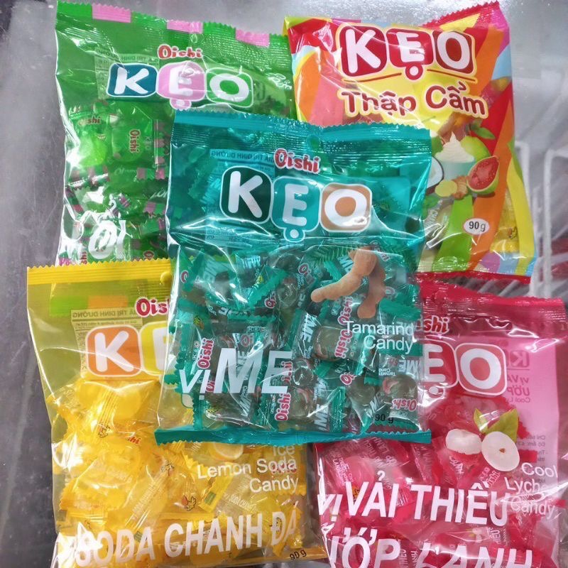 現貨 越南 進口 上好佳 Oishi 荔枝口味糖果 芭樂口味糖果 羅望子糖果 綜合糖果 糖果-細節圖3