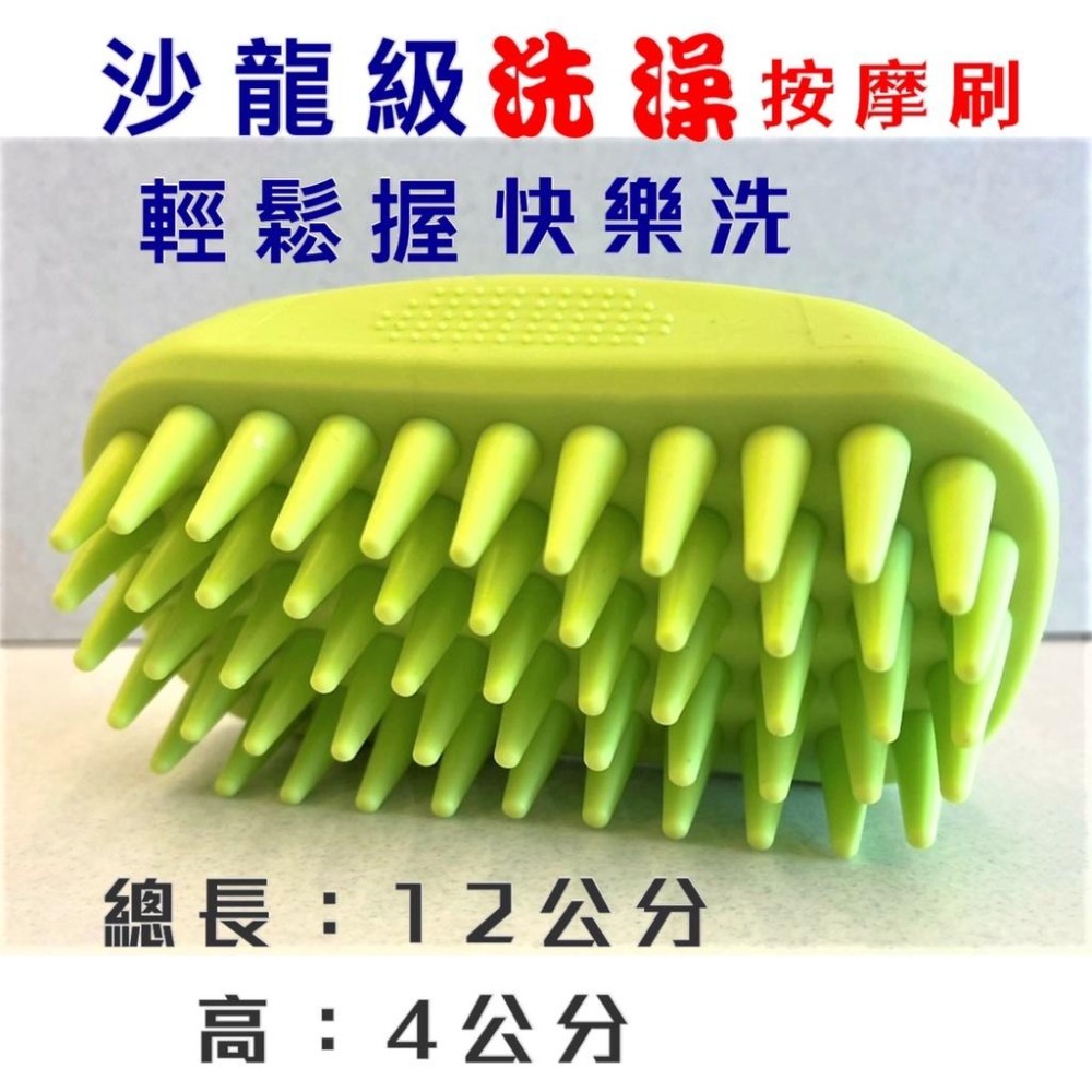 🍀小福袋🍀實用清潔毛髮 貓 狗 源杏洗澡刷 按摩刷 長毛 短毛 小型 中型 大型 沐浴刷 台灣現貨  捲毛 直毛 粗毛-細節圖2