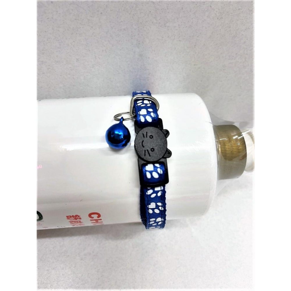 🍀小福袋🍀俏皮腳印 貓咪 安全扣環 鈴鐺 項圈 ( 貓項圈 寵物項圈 可愛項圈 反光項圈 鈴鐺項圈)-細節圖6