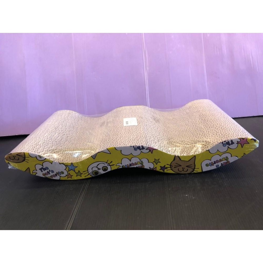 🎀小福袋🎀帕米爾【貓咪 S 型瓦楞抓板  】/ M 型瓦楞抓板 /平板瓦楞抓板/沙發瓦楞抓板(大)-細節圖3