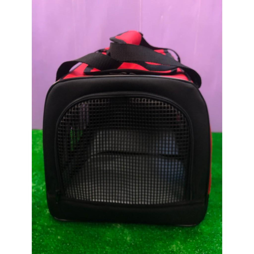 🎀小福袋🎀WILL《PB03紅色款 》極輕/超透氣網/硬底系列 外出包/外出籠/肩背包 -犬貓專用 單獨需一件運費-細節圖3