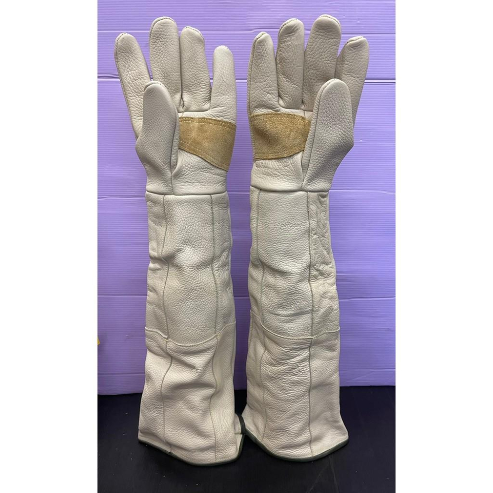 一雙裝🌹小福袋🎀貓抓 狗咬 爪牙手套 大號 60cm/雙 手套 掌心二層皮質 寵物 防抓咬 防護 皮質加厚 源杏鸚鵡刺蝟-細節圖2