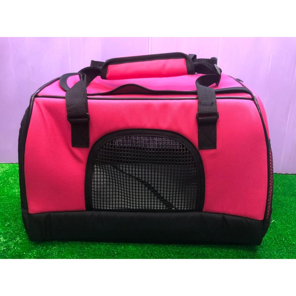 🎀小福袋🎀WILL《PB03桃紅色款 》極輕/超透氣網/硬底系列 外出包/外出籠/肩背包 -犬貓專用 單獨需一件運費-細節圖2