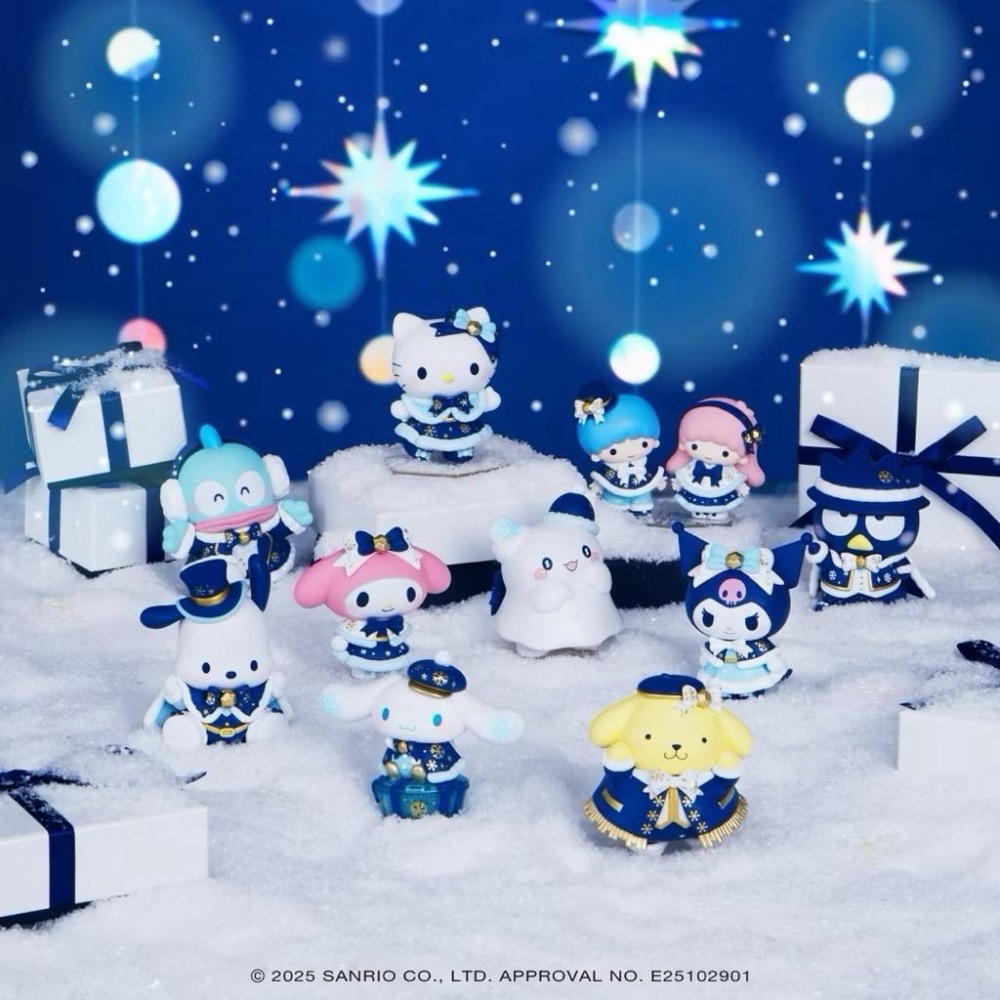 日本帶回～ 三麗鷗Sanrio Holiday 一番賞 公仔/收納罐/貼紙包（雙子星、酷企鵝、大耳狗、kitty、花丸）-細節圖5