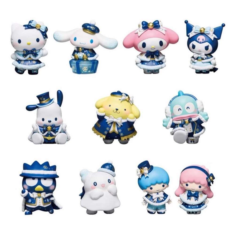 日本帶回～ 三麗鷗Sanrio Holiday 一番賞 公仔/收納罐/貼紙包（雙子星、酷企鵝、大耳狗、kitty、花丸）-細節圖6