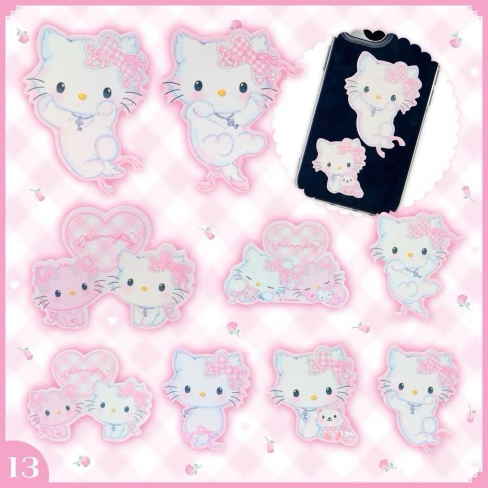 日本親帶回～現貨 三麗鷗Sanrio 2025最新 Charmmy kitty 恰咪娃娃 吊飾 包包 髮飾-細節圖3