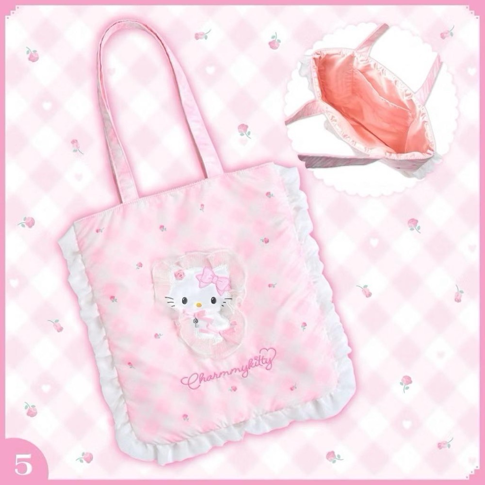 日本親帶回～現貨 三麗鷗Sanrio 2025最新 Charmmy kitty 恰咪娃娃 吊飾 包包 髮飾-細節圖4
