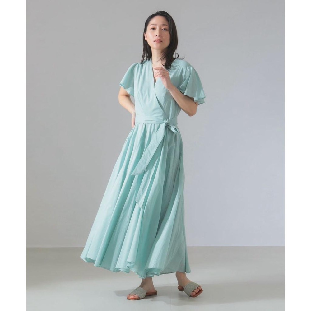 日本購入～全新 MARIHA × Demi-Luxe BEAMS 法式優雅洋裝（有附綁帶）-細節圖2