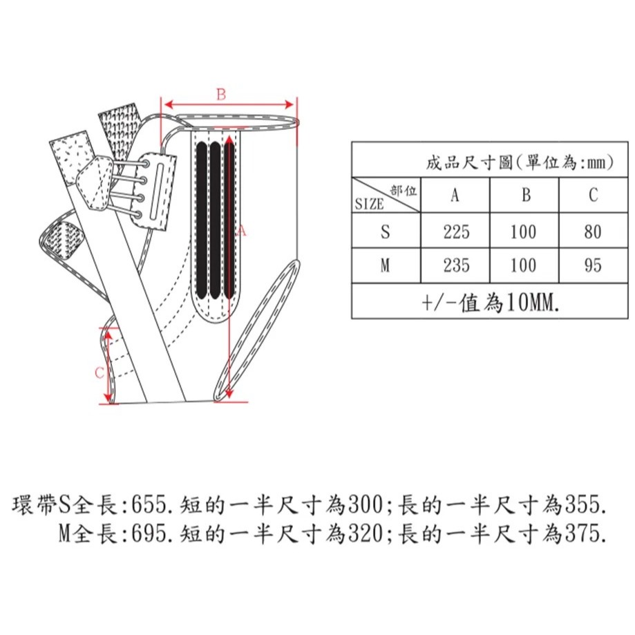 【Cat House Sport】CONTI｜功能型穿戴式腳踝套-ML兩尺寸-細節圖2