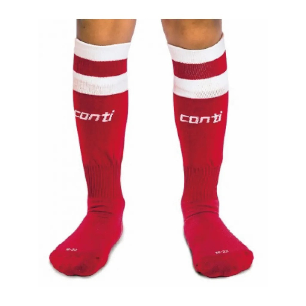 【Cat House Sport】CONTI｜學童專用足球襪/白黑藍紅黃五色可選/尺寸XS.S.M.L四種可選-細節圖4