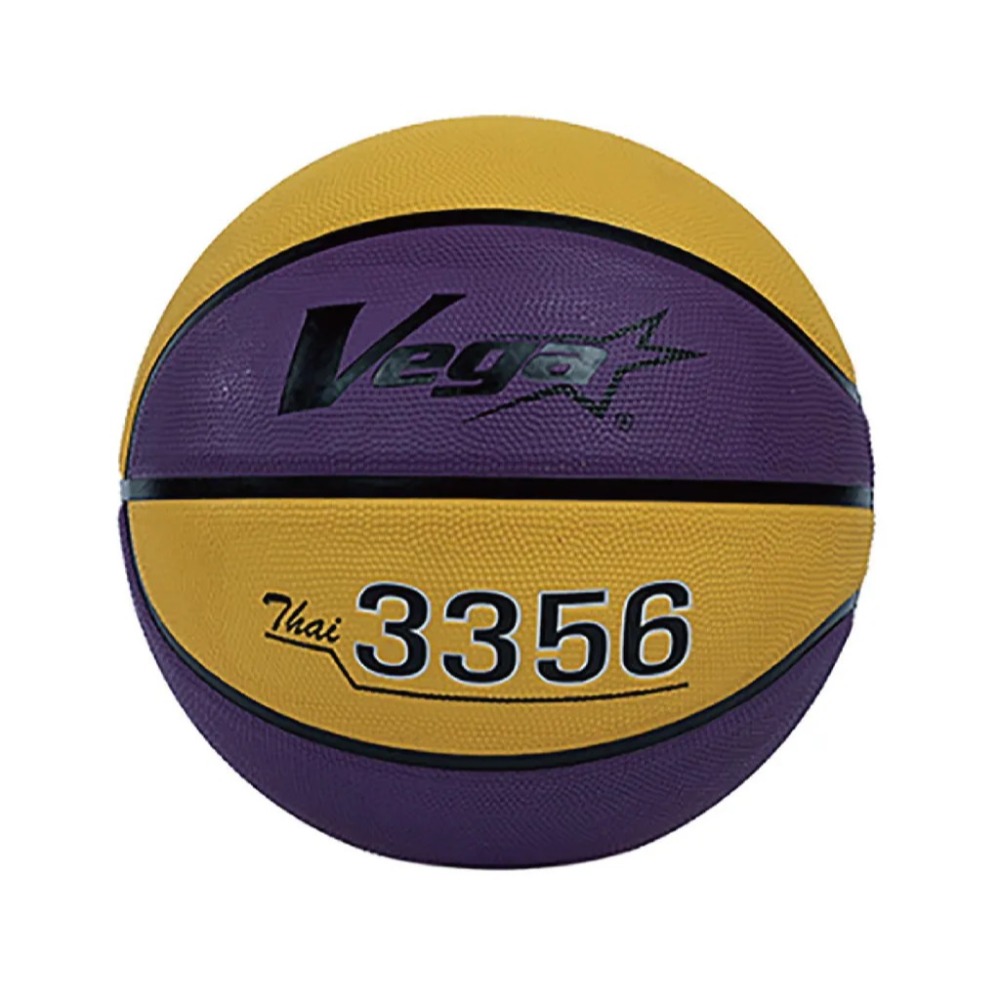【Cat House Sport】VEGA｜3356柔軟橡膠系列 7號籃球/雙色球/兩色系*黃紫*深紅藍-規格圖3