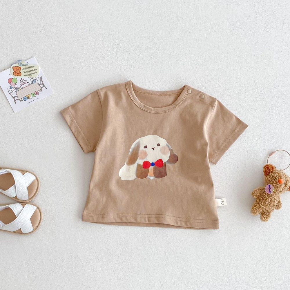 可愛印花Ｔ恤 3色-細節圖7