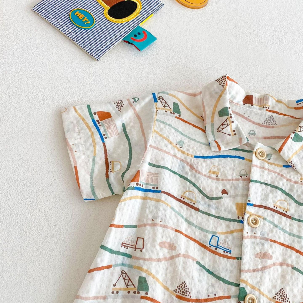 小汽車可愛連身衣-細節圖4