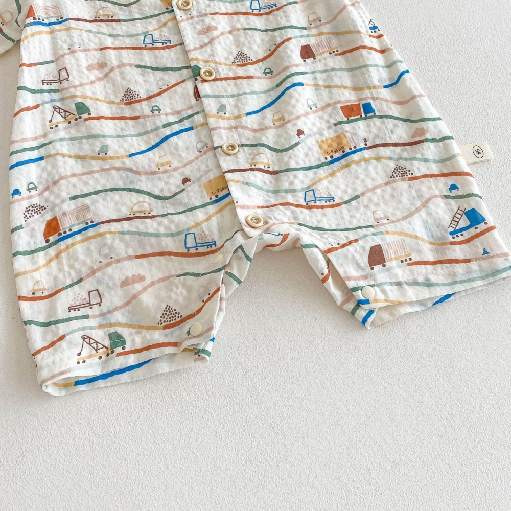 小汽車可愛連身衣-細節圖5