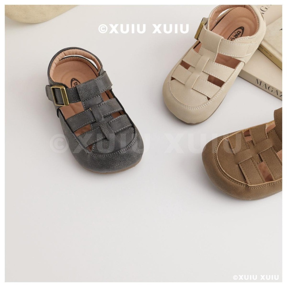 The CBC『小羅勃肯』復古羅馬鏤空涼鞋 4色 #c255013-細節圖2