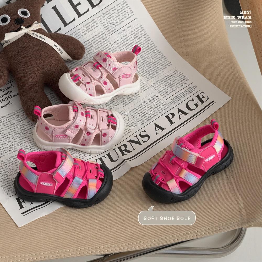 The CBC『芭比溯溪』碎花日系軟底包頭 3色 #c245171-細節圖2