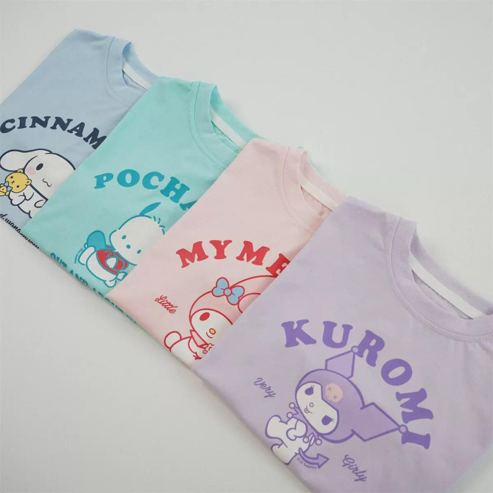 卡通短袖套裝 4色-細節圖4