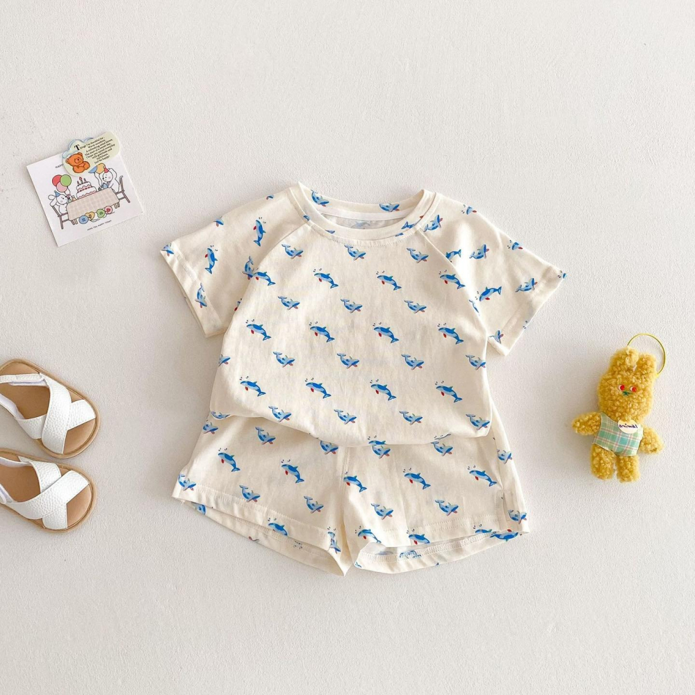 滿版印花棉質套裝 5款-細節圖4