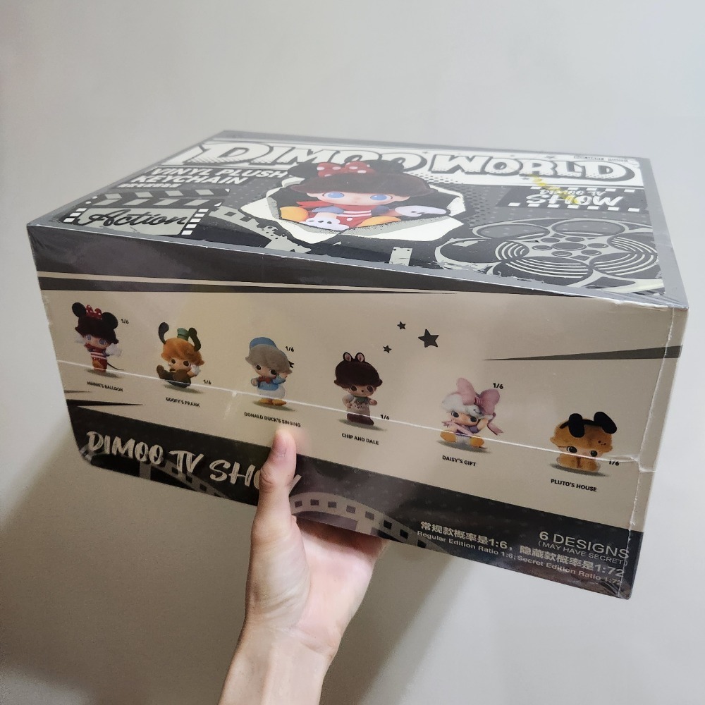 2025Dimoo&Disney聯名塘膠吊飾 拆盒未拆袋確認款-細節圖2