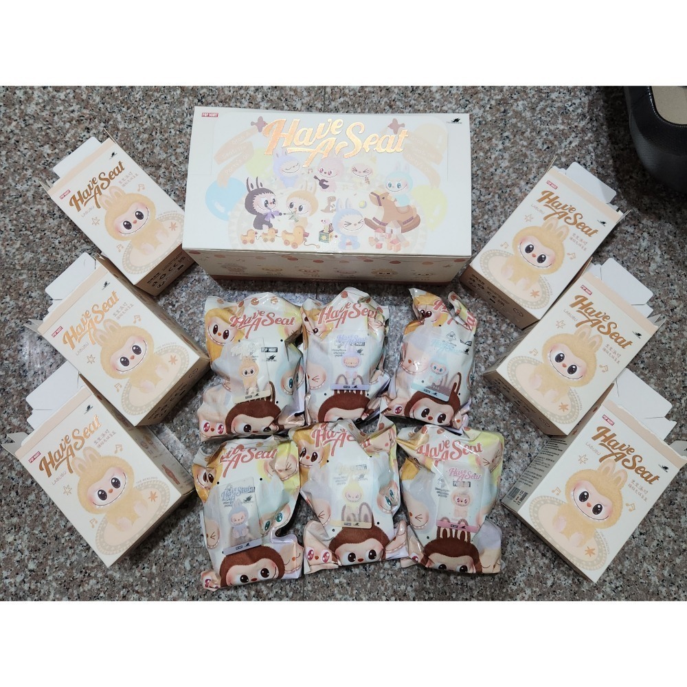 泡泡瑪特Labubu坐坐派對 拆盒未拆袋確認款-細節圖2