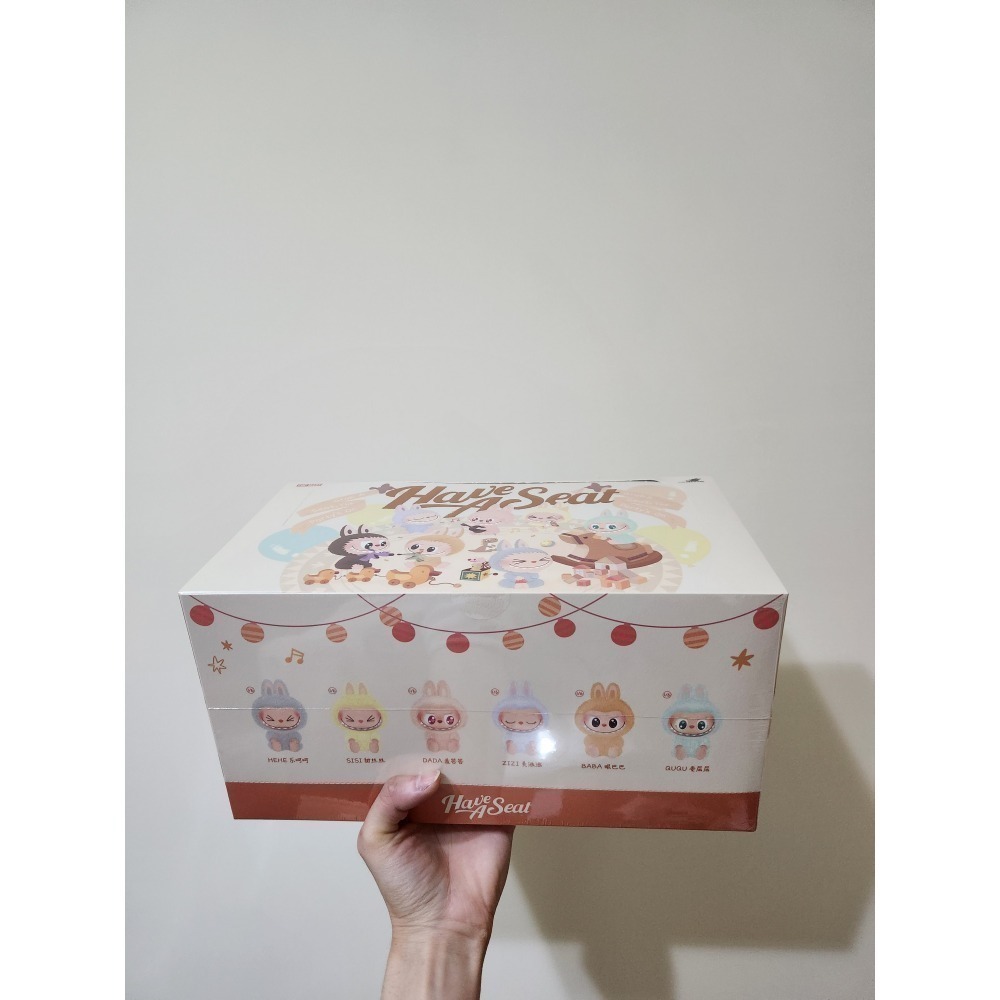 泡泡瑪特Labubu坐坐派對 拆盒未拆袋確認款-細節圖3