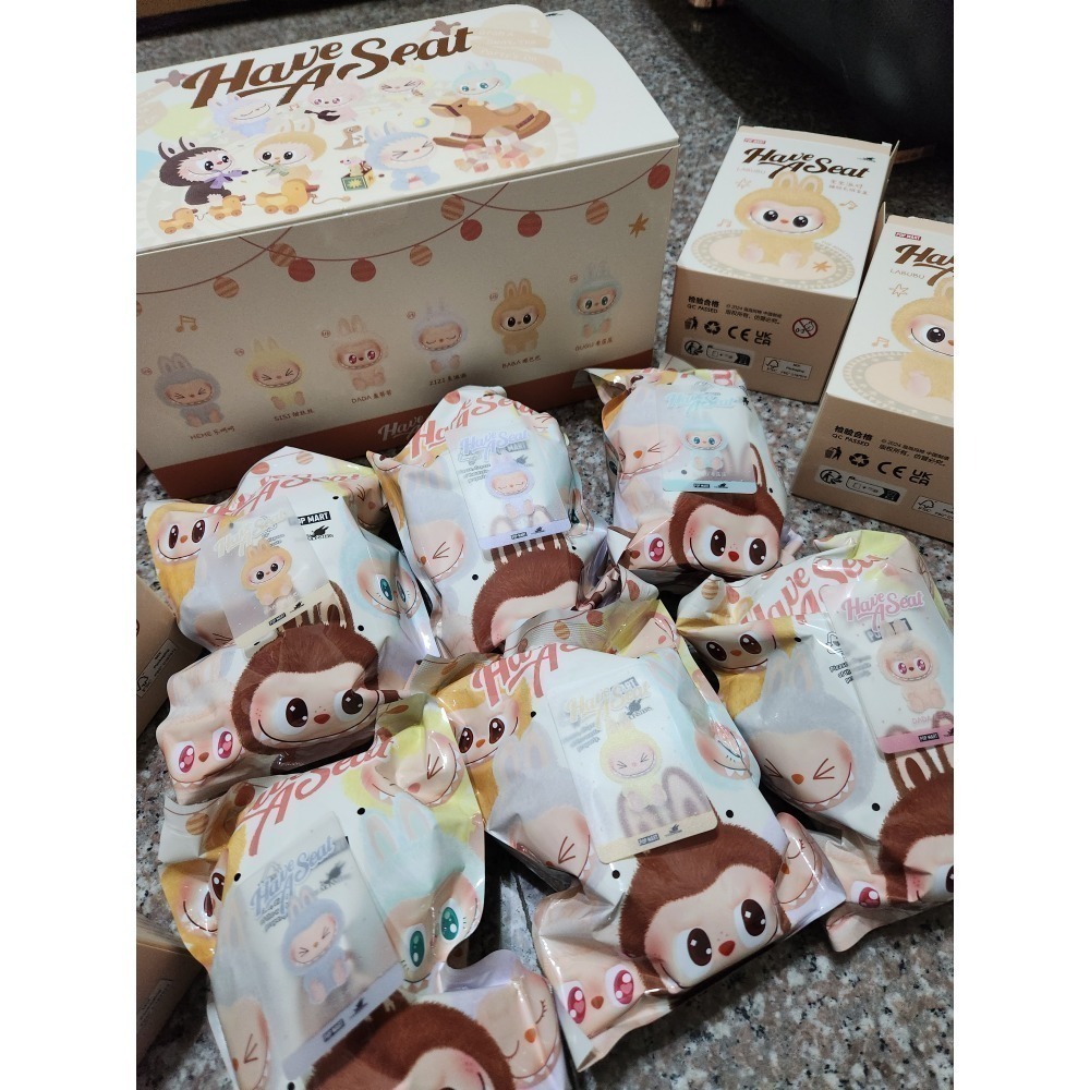 泡泡瑪特Labubu坐坐派對 拆盒未拆袋確認款-細節圖4