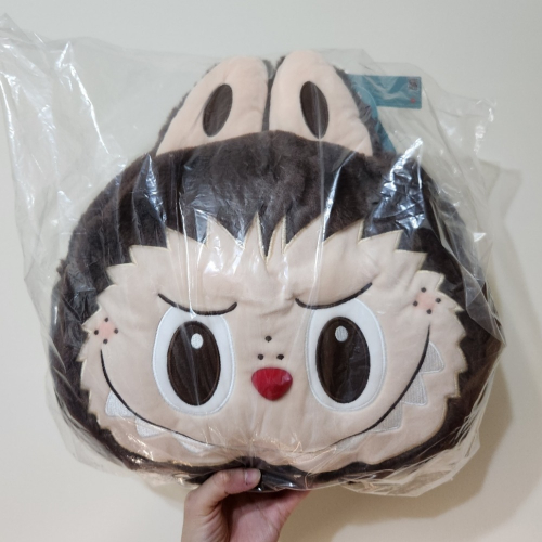 (現貨)Labubu大頭絨毛雙肩後背包