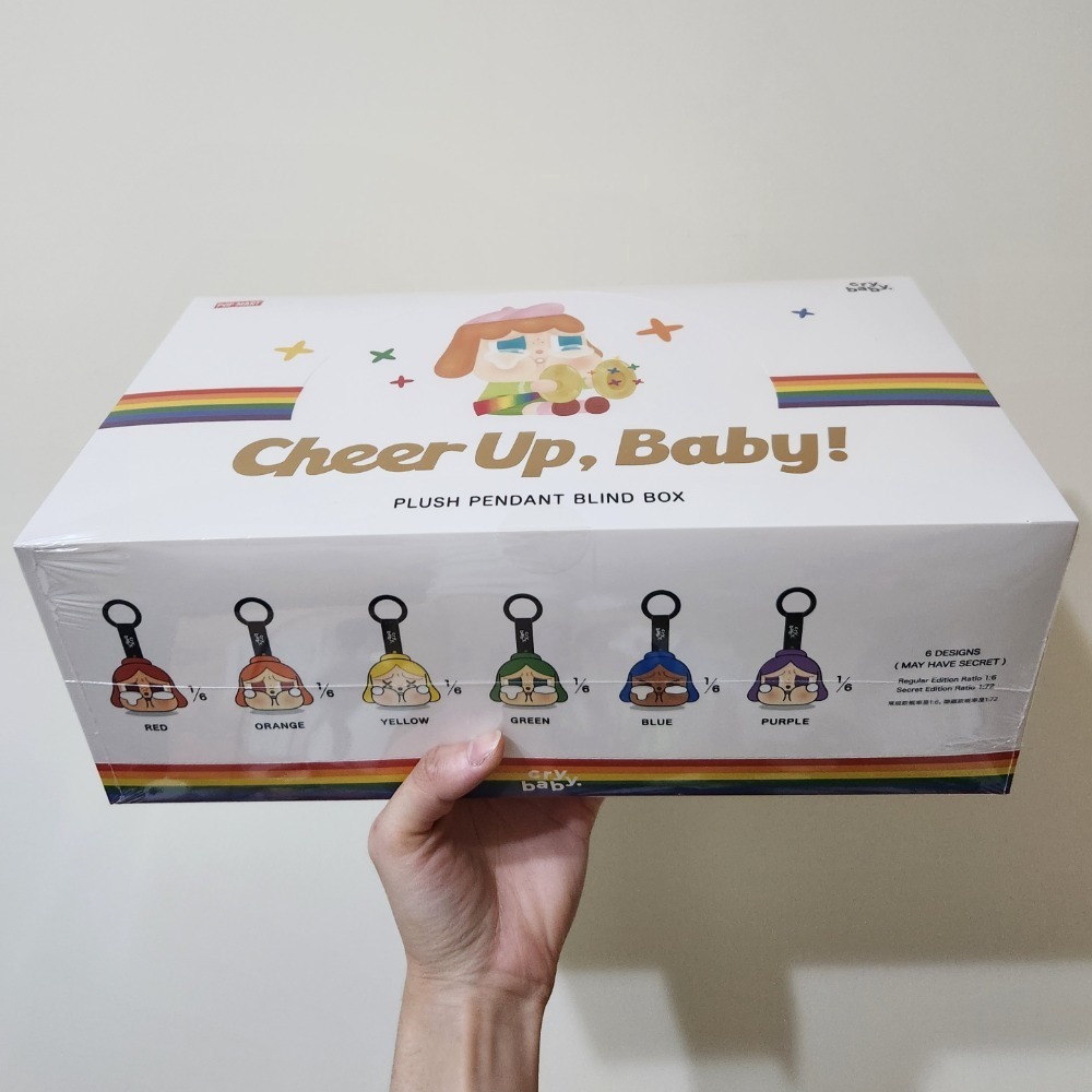 泡泡瑪特Crybaby CHEER UP,BABY!大頭吊飾-細節圖2