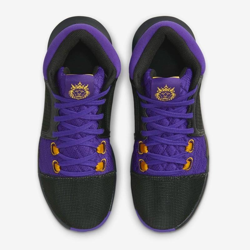 【EDI＇S】US13 NIKE LeBron Witness 氣墊 耐磨 籃球鞋 詹姆士 紫金 大尺碼 大腳 運動鞋-細節圖5