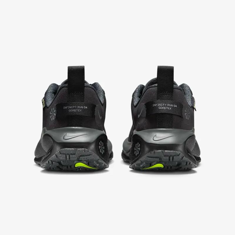 【EDI＇S】防水 極致Q彈 濕地防滑 女鞋 NIKE InfinityRN 4 GORE-TEX 慢跑鞋 全黑 黑魂-細節圖6