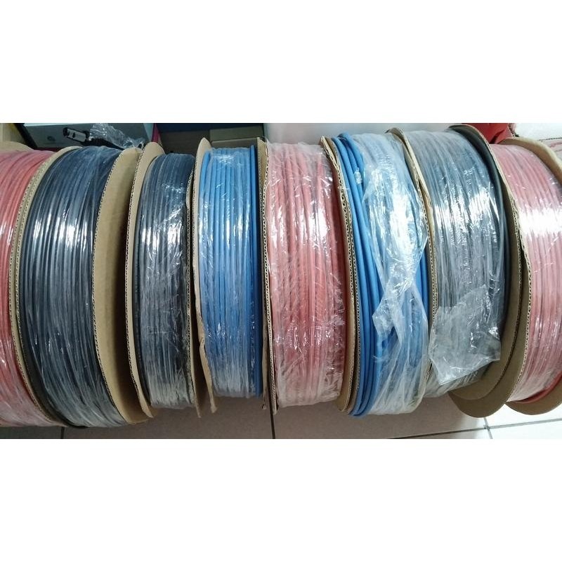 熱縮管Φ  1mm ~ 6mm 台灣現貨(5米) 收縮率2:1  絕緣管 熱縮套 彩色透明收縮管 電線熱縮套管-細節圖3