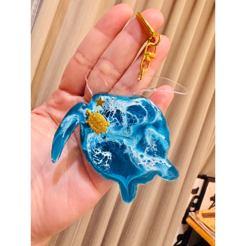 海浪🌊造型鑰匙圈-規格圖4