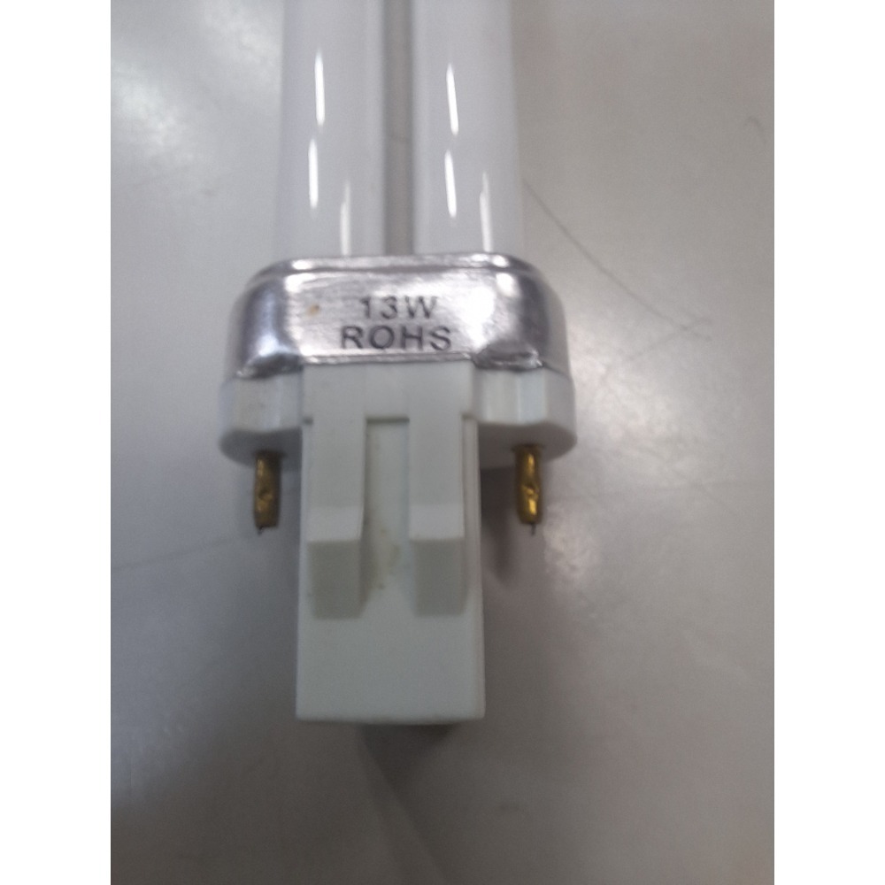 PL-S13W白光。同PHILIPS PL-S13W/865/2P.適用OSRAM GE雙槽型螢光燈管。用-細節圖2