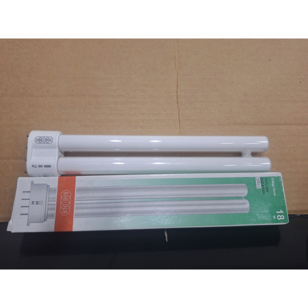 PL-L18W白光。同PHILIPS PL-S18W/865/4P適用OSRAM GE 2G11型螢光燈管。-細節圖2
