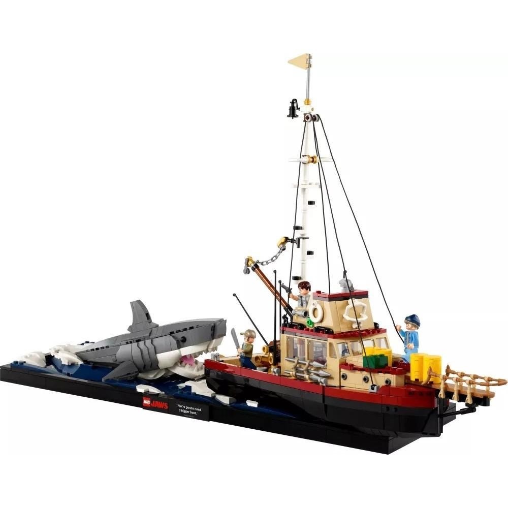 [樂享積木][可刷卡] LEGO 21350 大白鯊 JAWS IDEAS系列-細節圖3