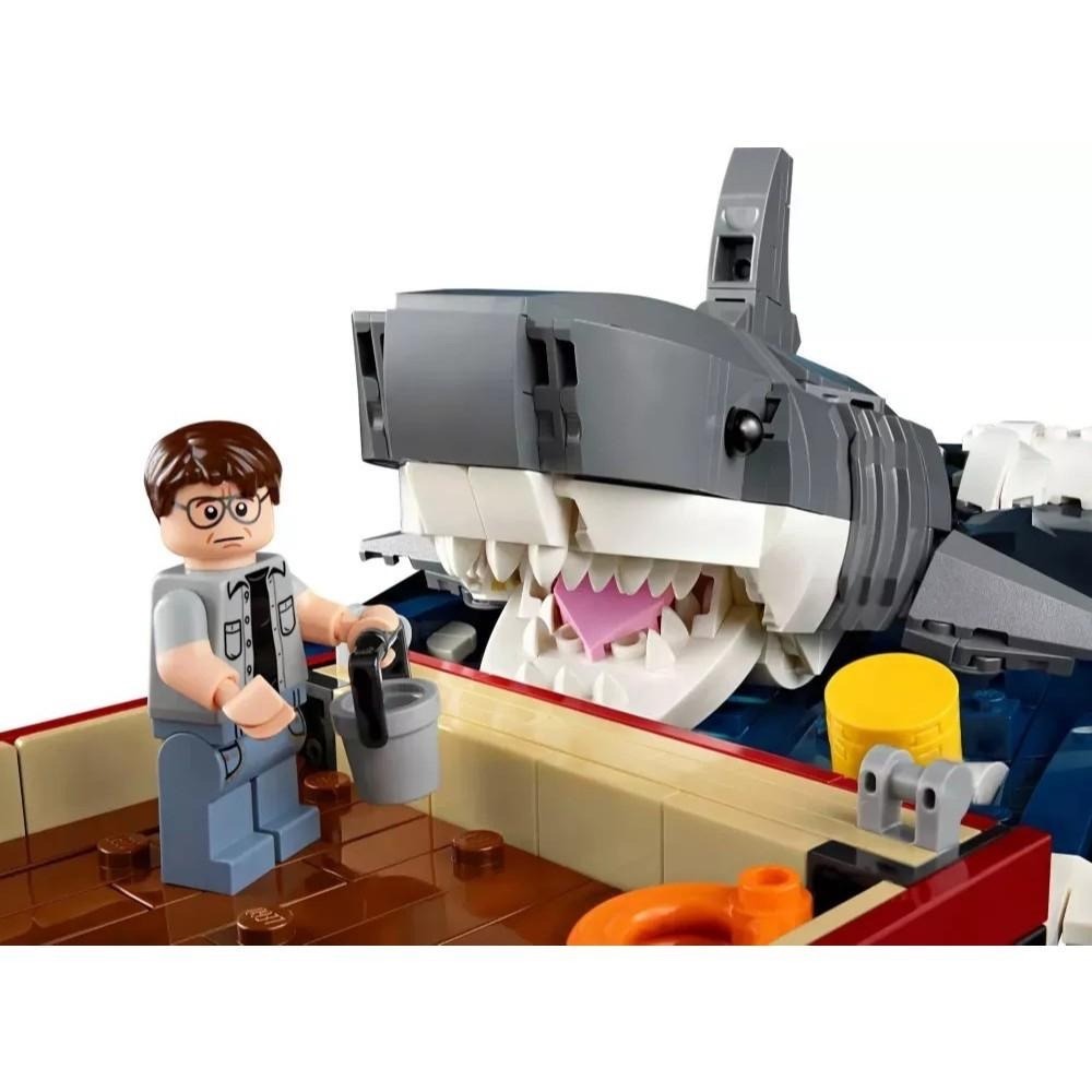 [樂享積木][可刷卡] LEGO 21350 大白鯊 JAWS IDEAS系列-細節圖6