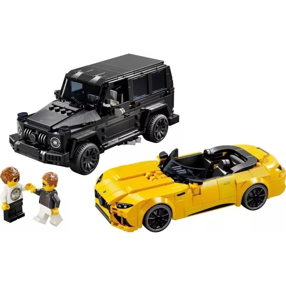[樂享積木][可刷卡] LEGO 76924 賓士 & Mercedes-AMG SL 63 極速賽車系列-細節圖3