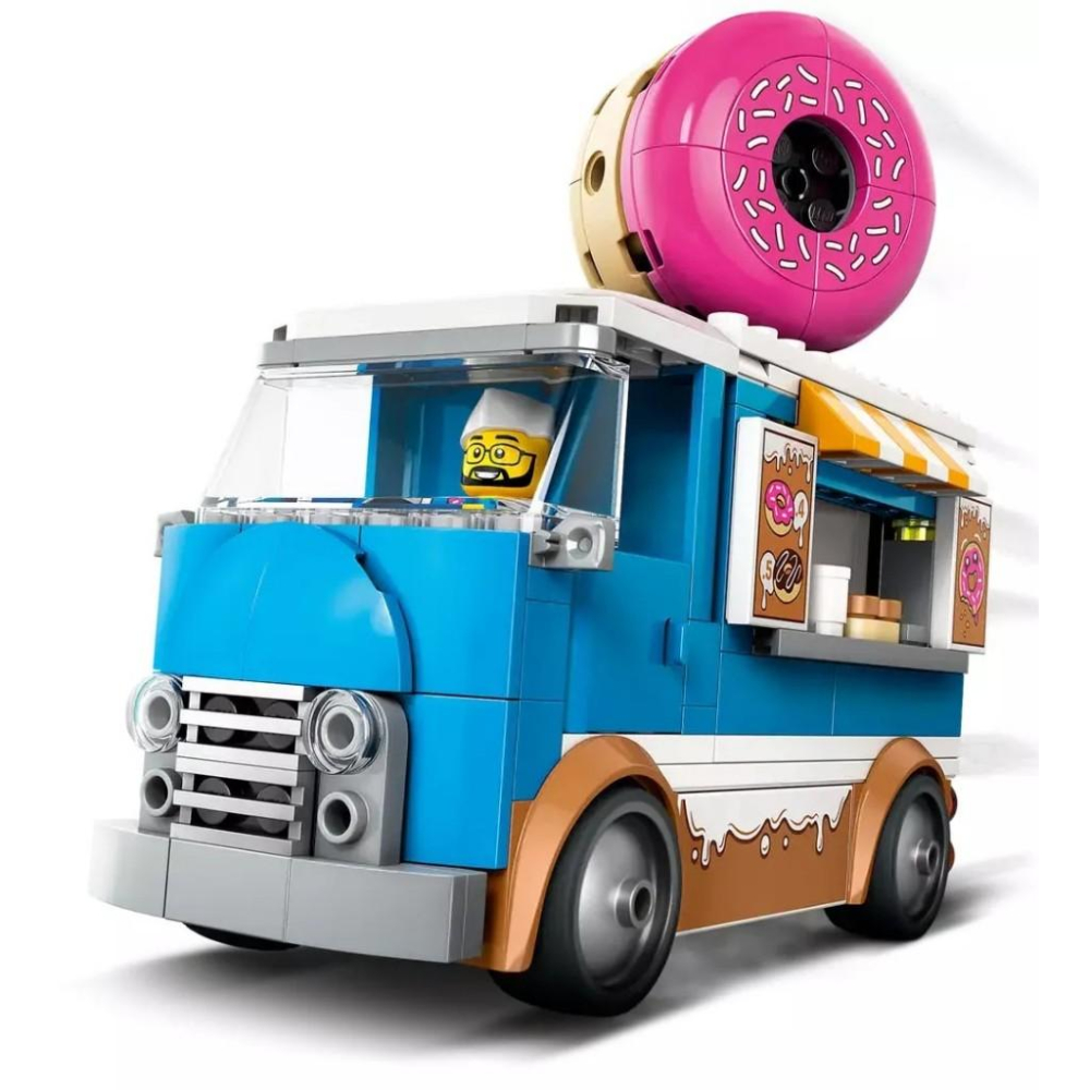 [樂享積木] LEGO 60452 甜甜圈餐車 城市系列-細節圖6