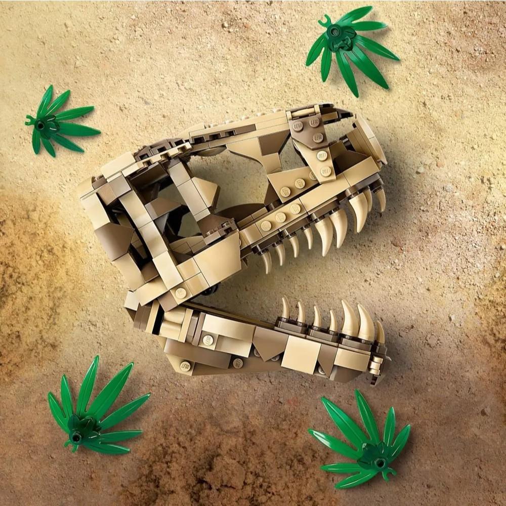 [樂享積木] LEGO 76964 恐龍化石：霸王龍頭骨 侏羅紀世界-細節圖4